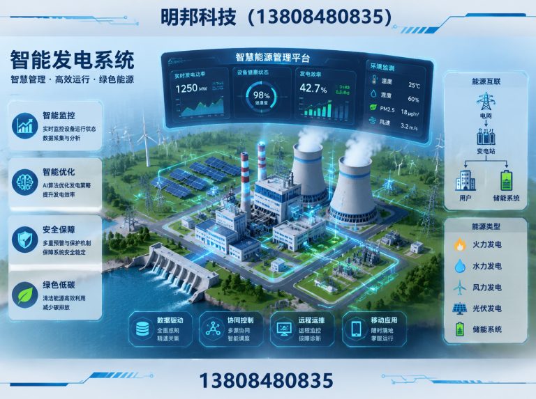 邗江区智能发电系统展示图